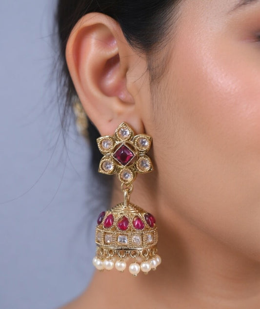 Pearl Drop Earrings for Women | Party Wear & Wedding Jewellery