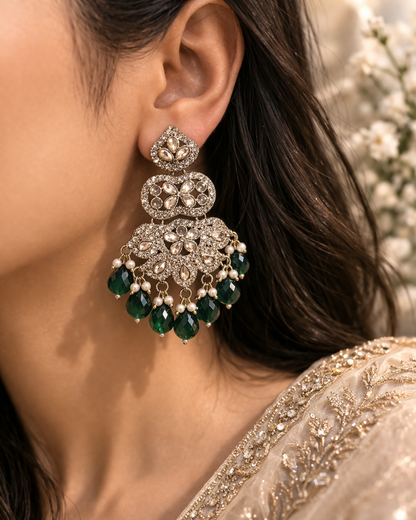 Elegant Crystal Chandelier Earrings for Women