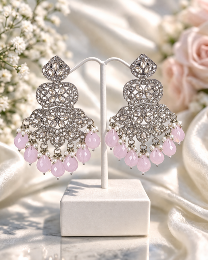 Elegant Crystal Chandelier Earrings for Women