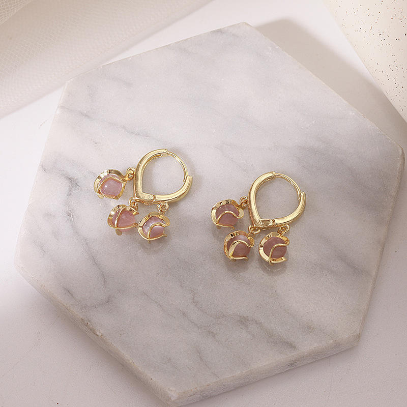 Korean Drop Earrings for Women | Trendy Dangle Jewelry
