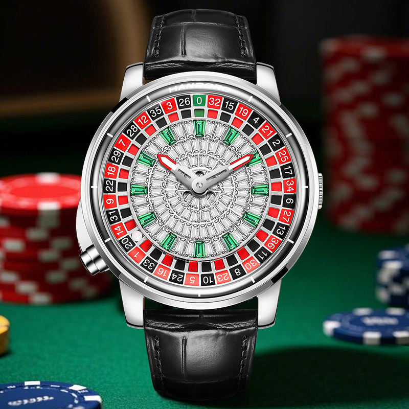 Blue Silver Automatic Watch - Image 3