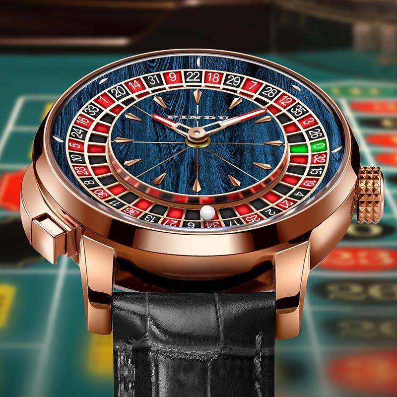 Blue Silver Automatic Watch - Image 7