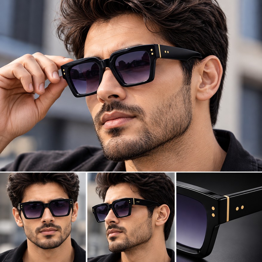 Premium Fashion Sunglasses – UV400 Protection, Modern Design - Image 12