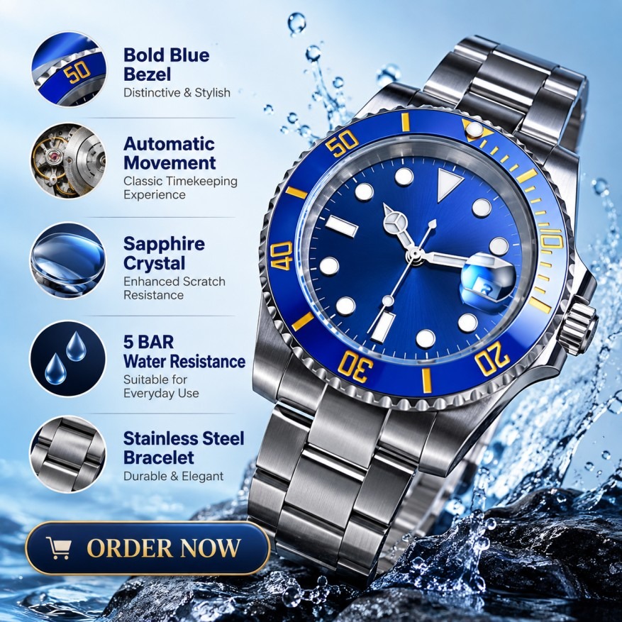 Premium Automatic Mechanical Watch for Men - Image 2
