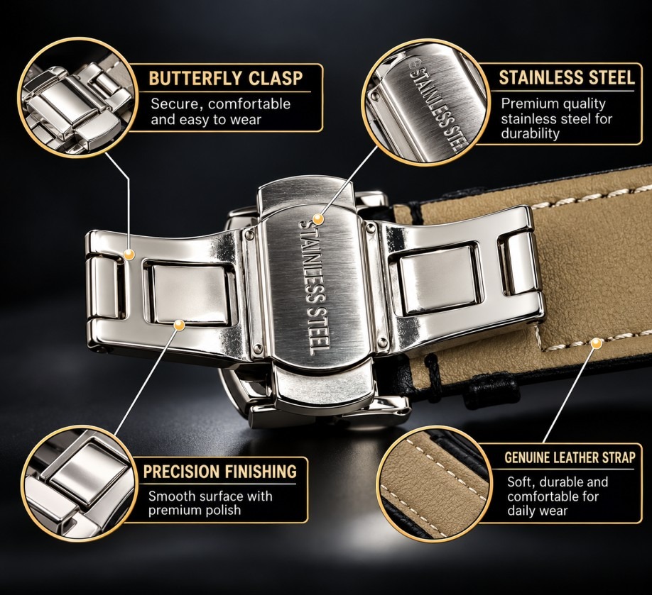 Diamond Elite - Men’s Luxury Mechanical Watch - Image 4